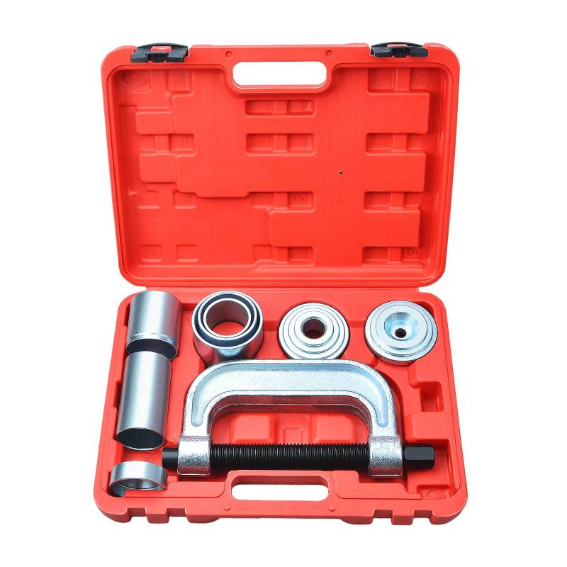 Zoomtools 10 TLG 4 in 1 Traggelenk Kugelgelenk Abzieher,Ausdrücker Satz,4 x 4 Radnaben Kreuzgelenke Werkzeug,Kugelgelenk Auspresswerkzeug Set von Zoomtools