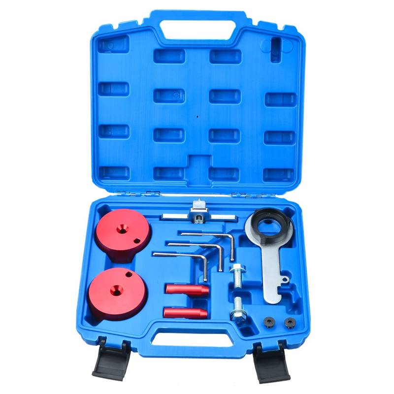 Zoomtools Kfz Motor Einstellwerkzeug, Nockenwelle Arretierwerkzeug, Nockenwellen Einstellwerkzeugsatz Kompatibel mit Ford Transit 2.0 TDCi EcoBlue von Zoomtools