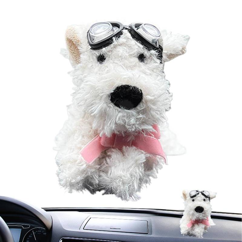 Car Rear View Dog Pendant, Dog Rearview Charm, Cute Dog Car Pendant, Rearview Dog Accessory, Dog Pendant For Car, Car Dog Hanging Ornament, Dog Figure Rearview Penda von Zqkimzi