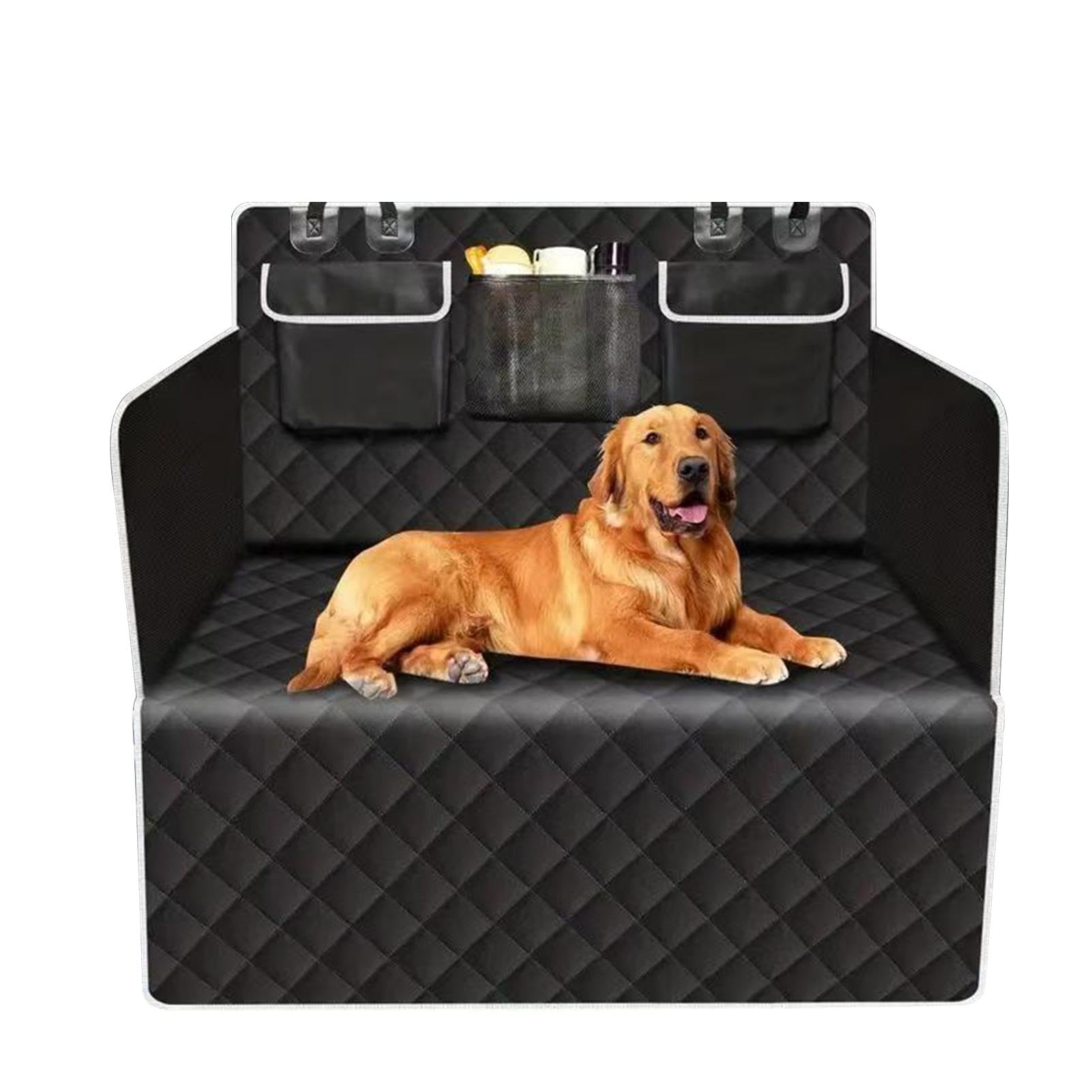 Cargo Liner, Pet Floor Mat for Vehicles, Heavy-Duty Trunk Liner, Non-Slip Cargo Mat, Dog Trunk Protector, Waterproof Pet Seat Cover, SUV Cargo Liner, Car Boot Mat for Pets von Zqkimzi