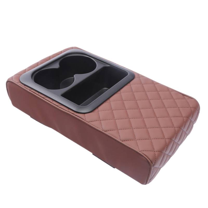 Console Armrest Cover, Booster Armrest Cushion, Waterproof Leather Armrest Cover, Car Armrest Protection, Designed for Added Comfort and Protection With a Waterproof Leather Cover von Zqkimzi