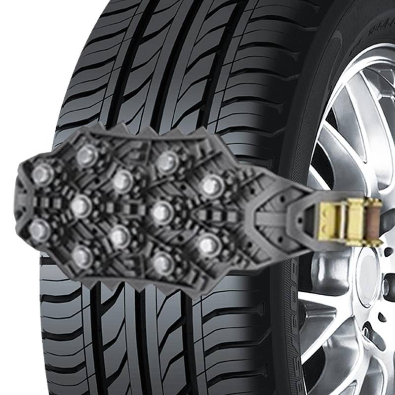 Snow Tire Chains, Anti-Snow Chains, Anti-Skid Security Chains, Heavy Duty Tire Chains, Noise Reduction Snow Chains, Traction Mud Chains, Tire Chains Safe Tire Chains for Car, SUV von Zqkimzi