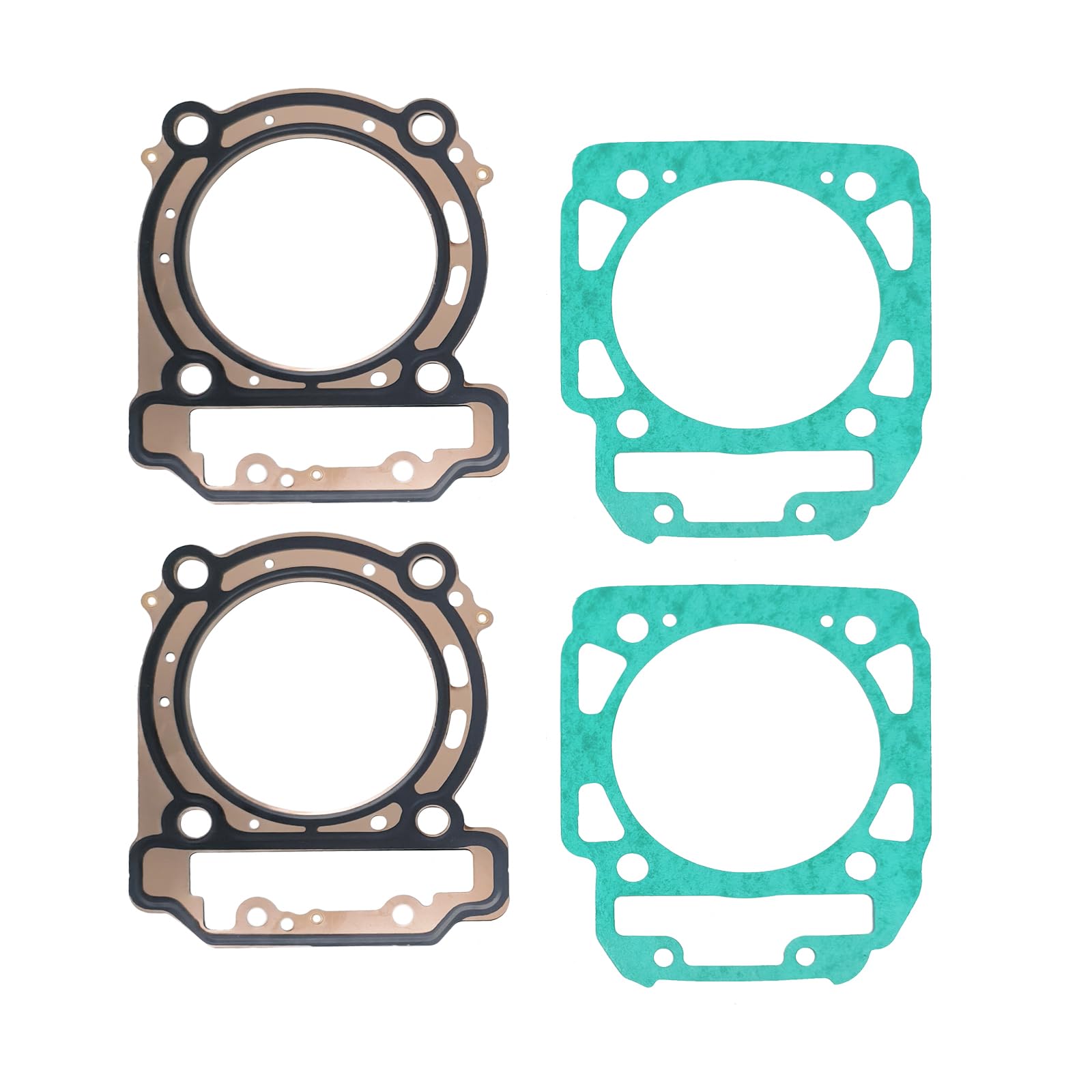 1 SET/2 SET Zylinder Dichtung und Zylinderkopf Dichtung for Outlander 400 800 420630850 420630210 420630195(2SET) von Zqunzh