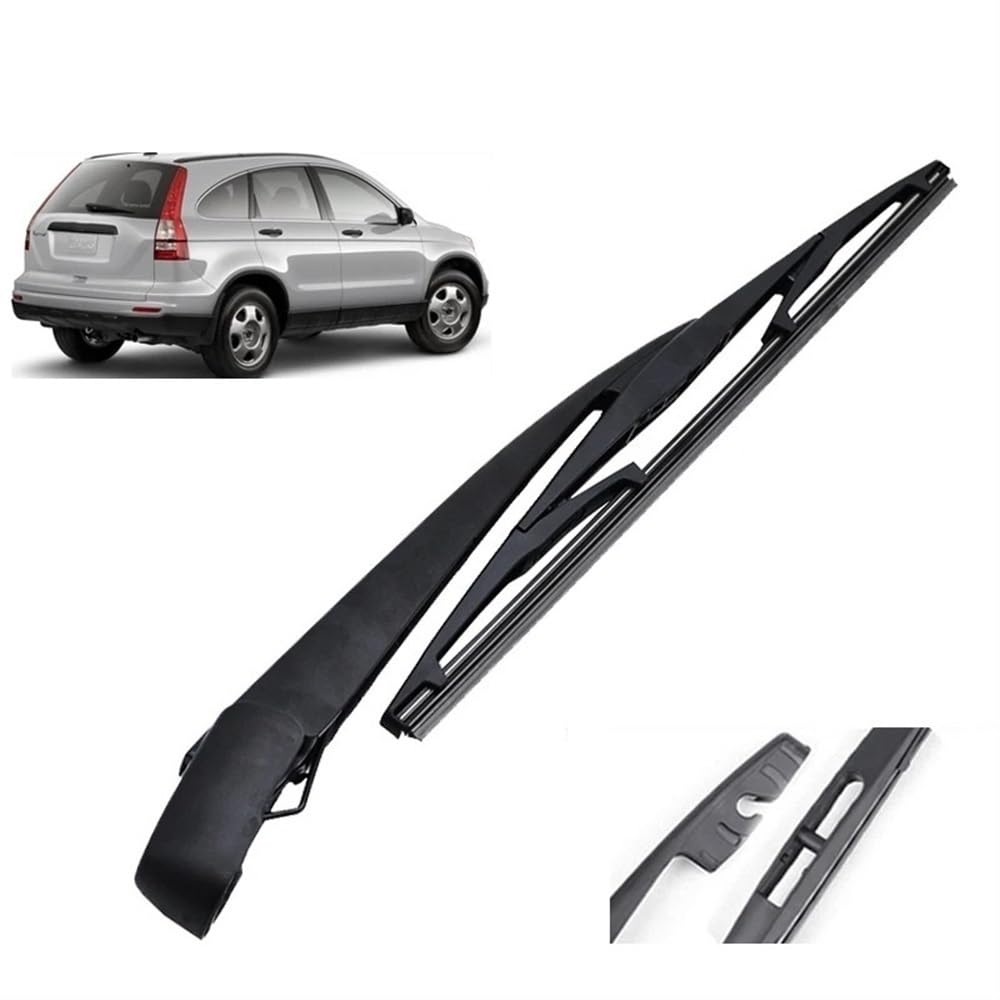 Auto-Scheibenwischer-Set für Honda CR-V CRV MK3 2007–2011,Vorne + Hinten Wischer Klingen,Das Material ist langlebig und die Fenster sind sauber von Zqxltsy