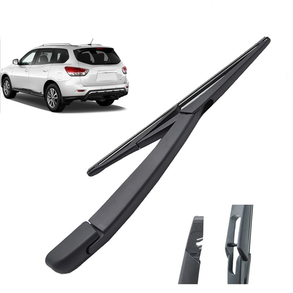 Auto-Scheibenwischer-Set für Nissan Pathfinder R52 2013–2017,Vorne + Hinten Wischer Klingen,Das Material ist langlebig und die Fenster sind sauber von Zqxltsy