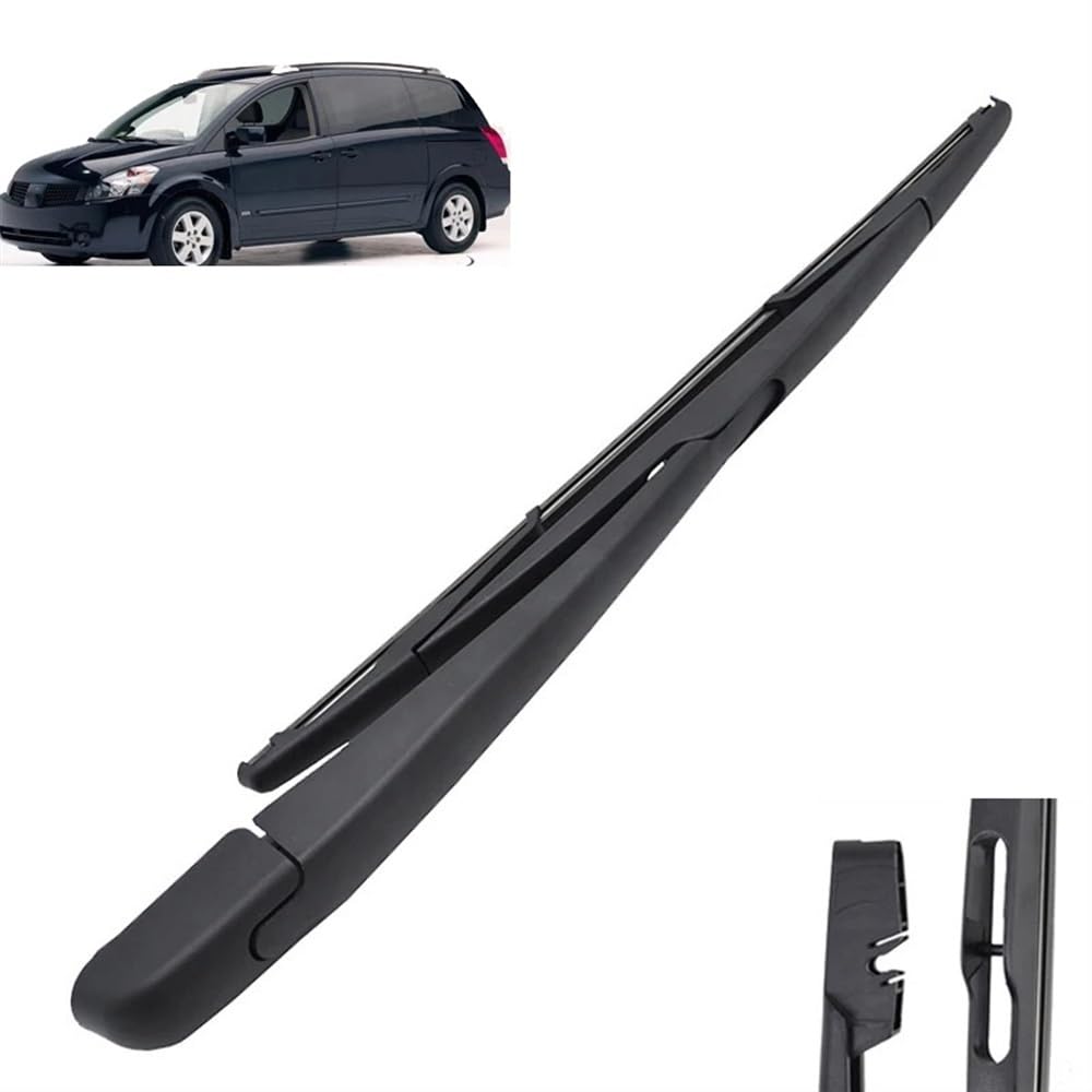 Auto-Scheibenwischer-Set für Nissan Quest V42 2004–2009,Vorne + Hinten Wischer Klingen,Das Material ist langlebig und die Fenster sind sauber von Zqxltsy