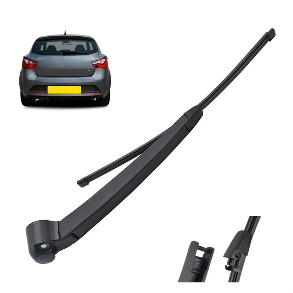 Auto-Scheibenwischer-Set für Seat Ibiza Sport Coupe SC 2012–2017,Vorne + Hinten Wischer Klingen,Das Material ist langlebig und die Fenster sind sauber von Zqxltsy