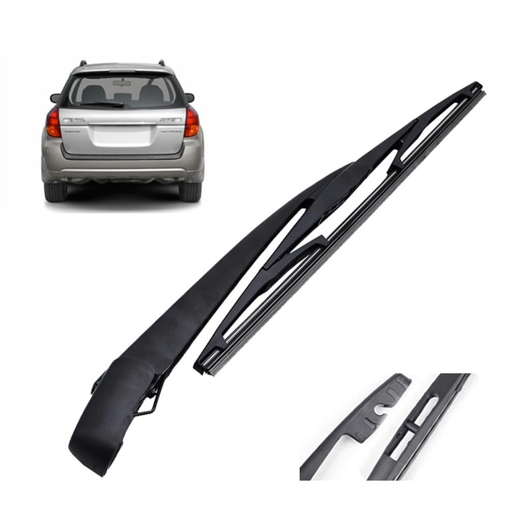 Auto-Scheibenwischer-Set für Subaru Outback MK3 BL BP 2005–2009,Vorne + Hinten Wischer Klingen,Das Material ist langlebig und die Fenster sind sauber von Zqxltsy