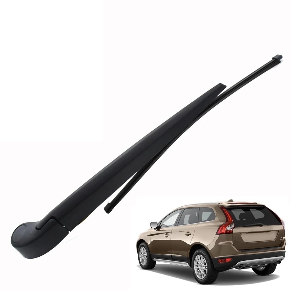 Auto-Scheibenwischer-Set für Volvo XC60 T6 2009–2011,Vorne + Hinten Wischer Klingen,Das Material ist langlebig und die Fenster sind sauber von Zqxltsy