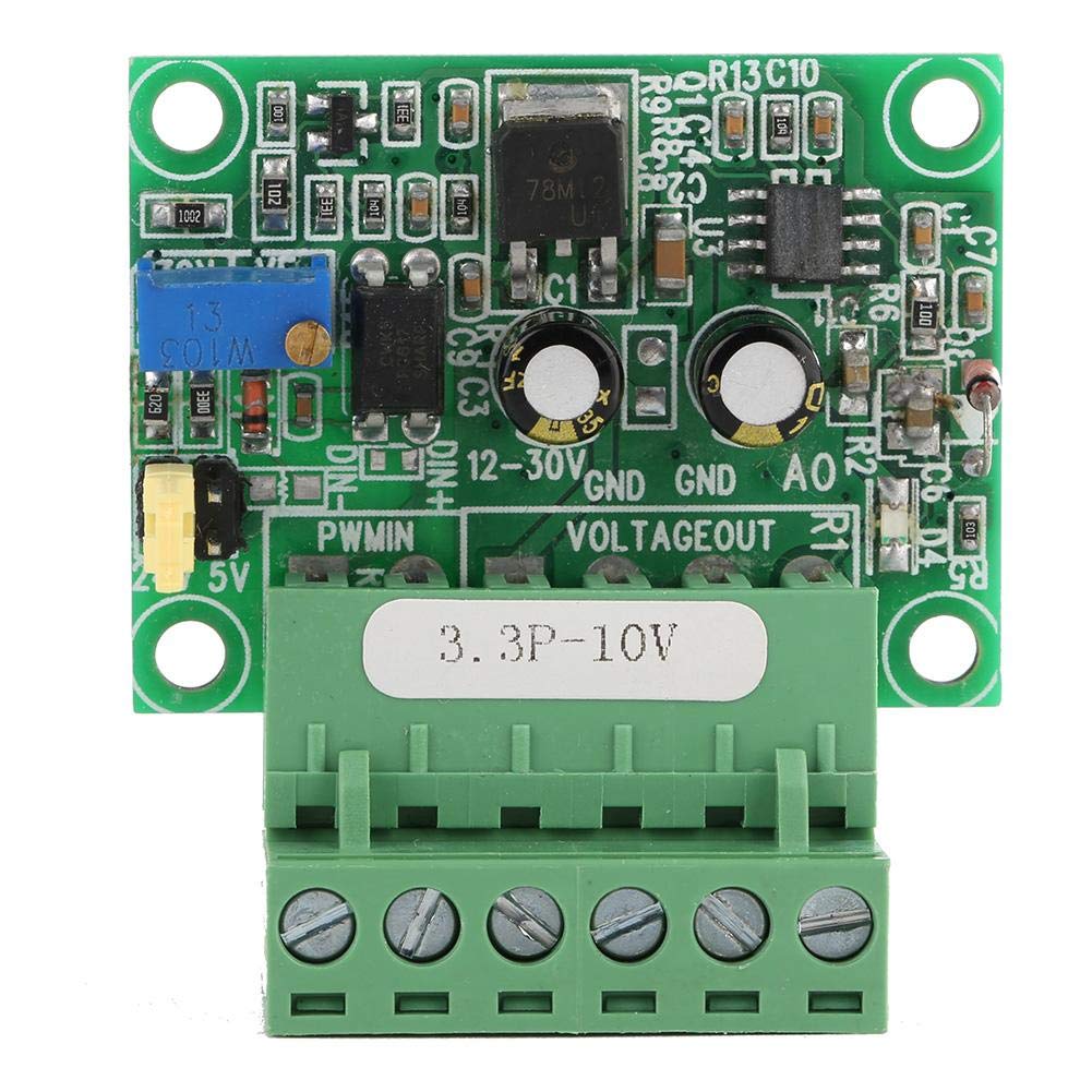 3,3 V PWM-Signal auf 0-10 V Spannungswandler D/A Digital-Analog-SPS-Modul zum Schalten der Signalschnittstelle einer SPS, Einzelchip von Zunate