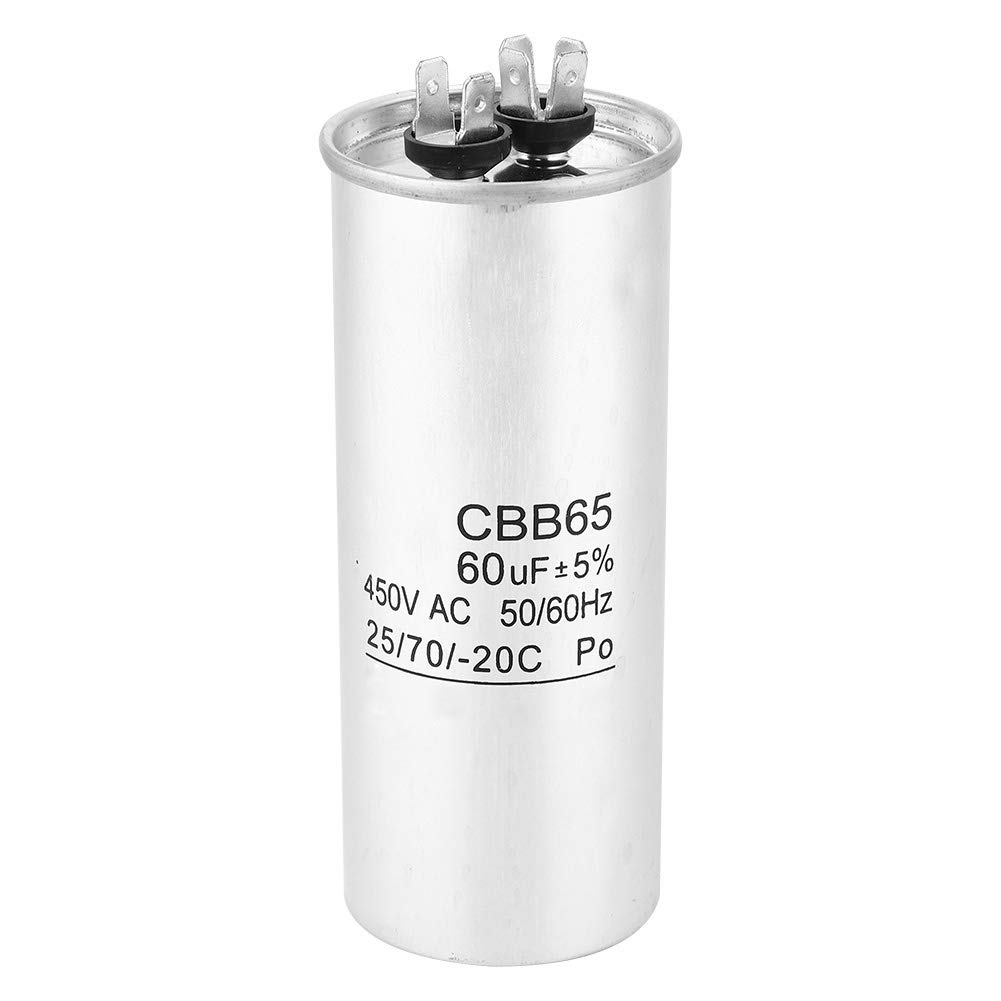 Kondensator,Capacitor CBB65 60UF 450V Kondensatorstartmotor Klimakompressor CBB65 450V 60UF Startkondensator start capacitor von Zunate