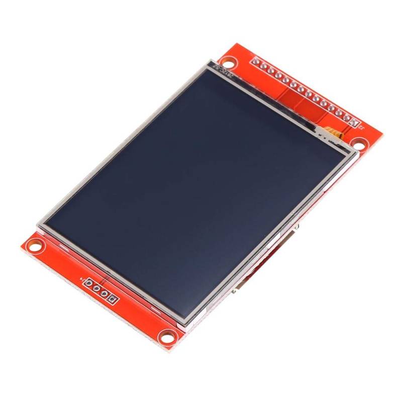 TFT LCD Display Modul, 2,8 "240x320 SPI TFT LCD Display mit Touch Panel, mit Leiterplatte ILI9341 5V/3,3V von Zunate