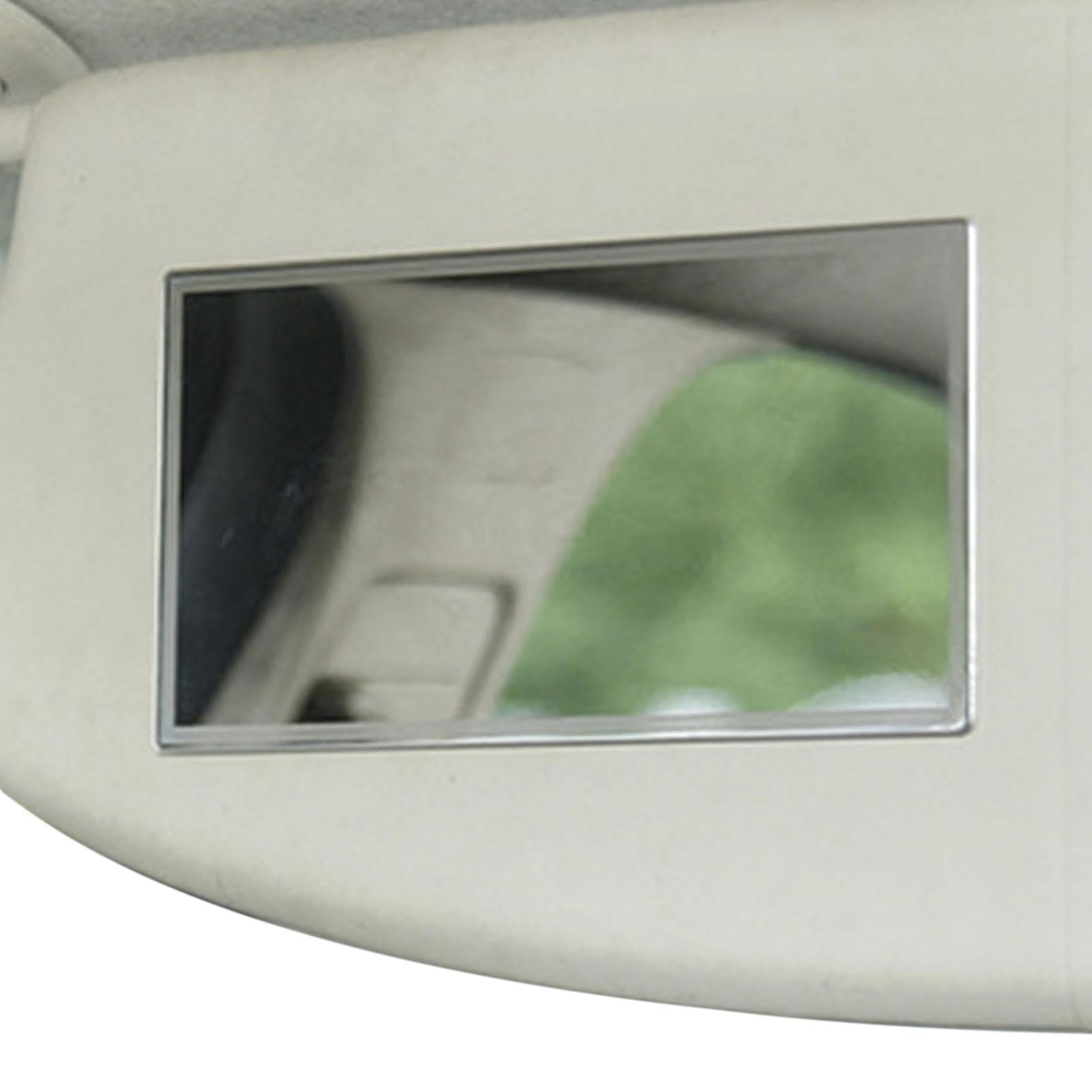 Auto Sun Visor Spiegel - zerschmetterter Spiegel für Autovisier | Selbstklebender Edelstahl-Auto-Rückspiegel, Make-up-Spiegel für Auto, Universalautos von Zunetsutock