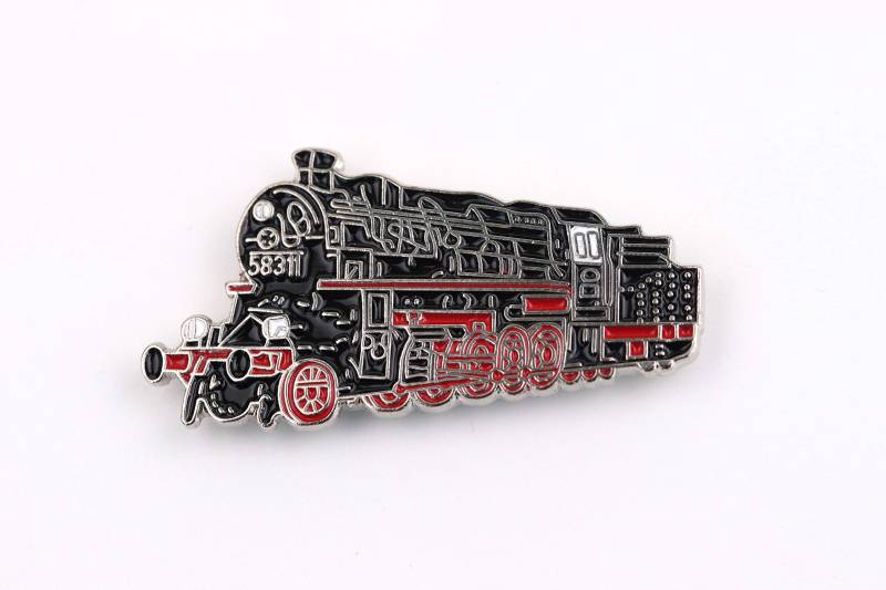 Zunftbedarfde Magnet Eisenbahn Dampflok Güterzug - Lok BR 58 (Schwarz) von Zunftbedarfde