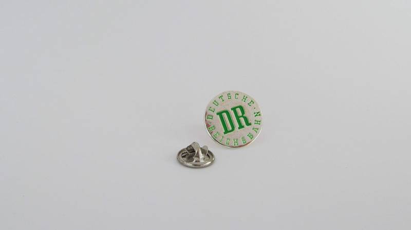 Zunftbedarfde Pin Anstecker Deutsche Reichsbahn DR (DDR) - Rot - Metall - Modern von Zunftbedarfde