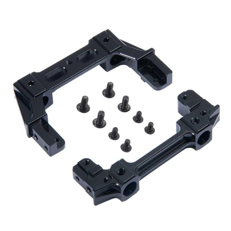 ZuoLan Aluminiumlegierung vorne/hinten Stoßstangenhalterung Bumper Mount für AXIAL SCX10-ii 90046 1/10 RC Crawler Automodell von ZuoLan