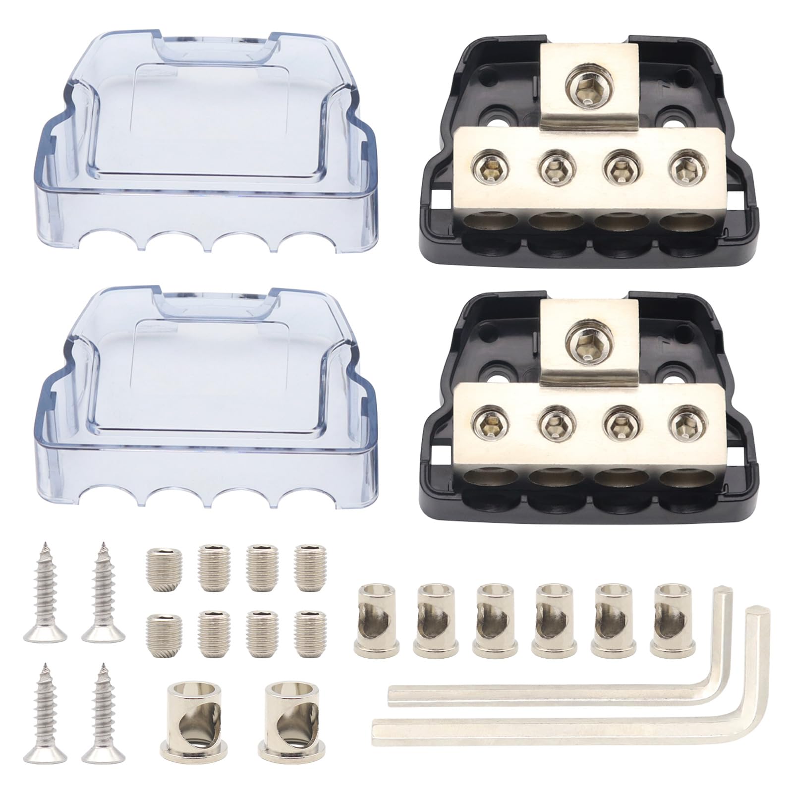 Zxfdsfdbnm Professional Power Distributor Block Liring Junction Box Für Auto Soundfrequenzsysteme Mit Einfachem Installationstool Angepasst von Zxfdsfdbnm