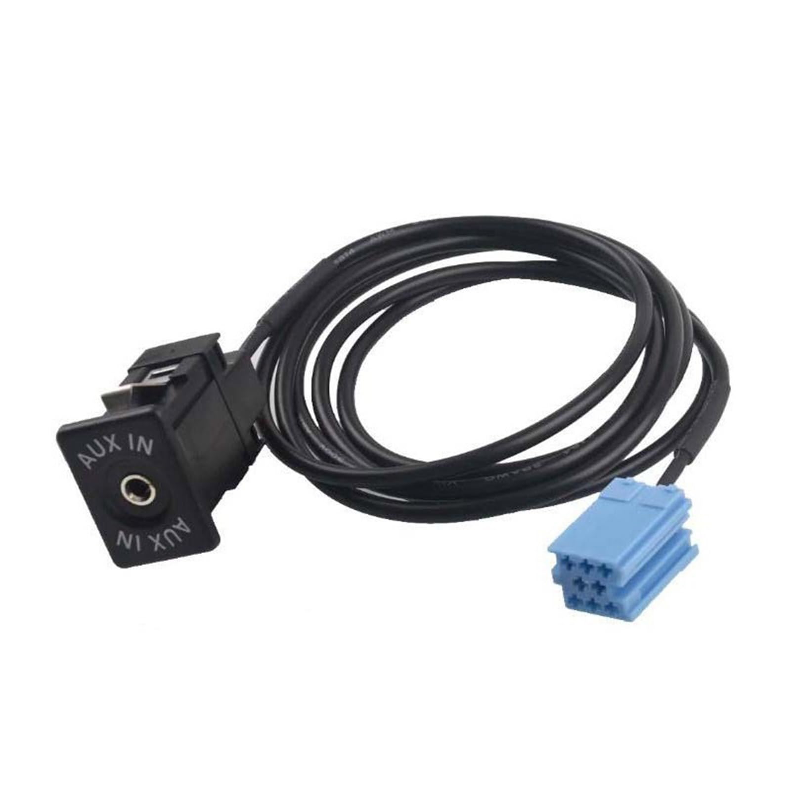 Zxfdsfdbnm Stereo MP3 Wechsler Adapter Kabel Anschlusskabel 8 Pin Port AUX-IN Schalter Adapter für Auto SUV von Zxfdsfdbnm