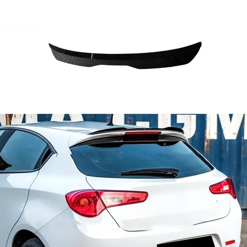 Auto-Dachspoiler für Alfa Romeo Giulietta 2016-2020,Heckspoiler,ABS-Material,Carbon Fiber Look von Zyfwzc