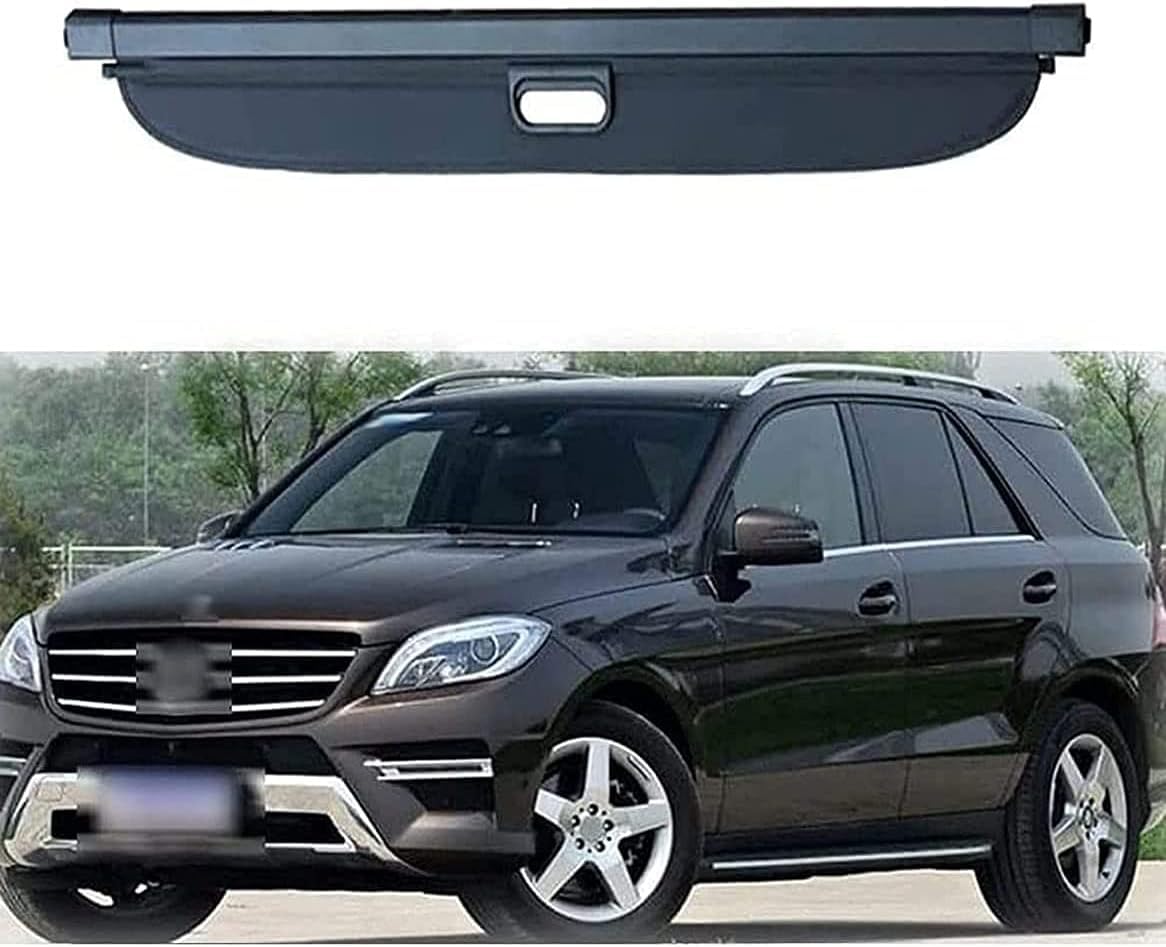 FüR Mercedes-Benz Ml W164 Ml320 Ml350 2012 2013 2014 2015 Auto Hintere Kofferraum Hutablage, Hintere Kofferraum Hutablage,A-Black von ZzYyyJie