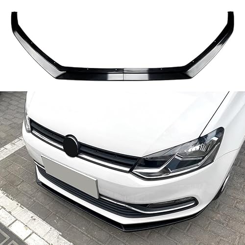 Für VW Polo 6R 6C 2009-2017 Auto Frontspoiler,Frontlippe Stoßstange Spoiler, Bodykit, Diffusor Protector Guard von ZzYyyJie