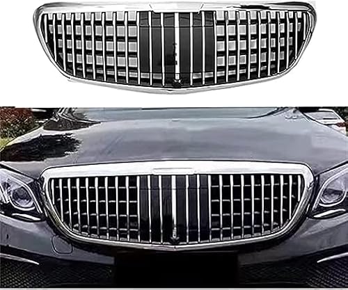 für Benz E Klasse Early W213 Administrative 2016-2019 Autokühler-Frontgrill,Frontstoßstange,Racing-Kühlergrill,Modifikationszubehör,Frontgrill von ZzYyyJie