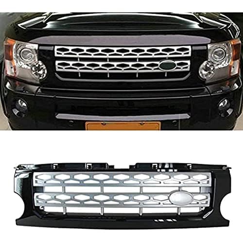 für Discovery 3 4 2005-2009 Autokühler-Frontgrill,Frontstoßstange,Racing-Kühlergrill,Modifikationszubehör,Frontgrill,B von ZzYyyJie