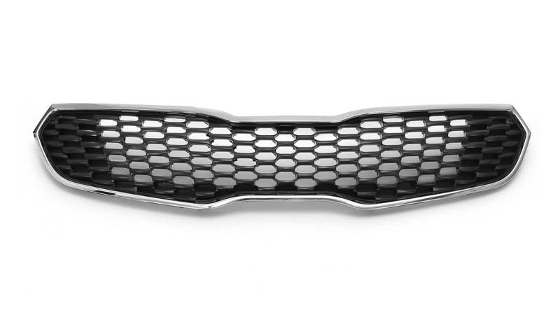 für Kia Forte 2014-2016 Autokühler-Frontgrill,Frontstoßstange,Racing-Kühlergrill,Modifikationszubehör,Frontgrill von ZzYyyJie