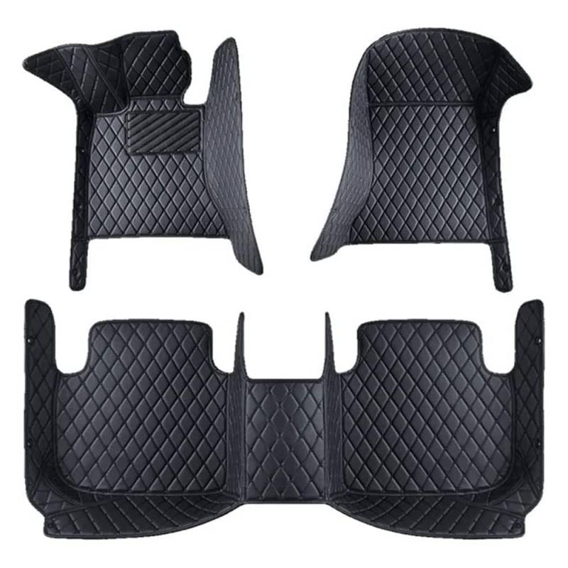 für Land Rover Range Rove(5seats) 2007-2012 AntiRutsch Vollständig umgebene Fußmatte Innenausstattung Zubehör,All Inclusive Autofußmatten,C/Black von ZzYyyJie