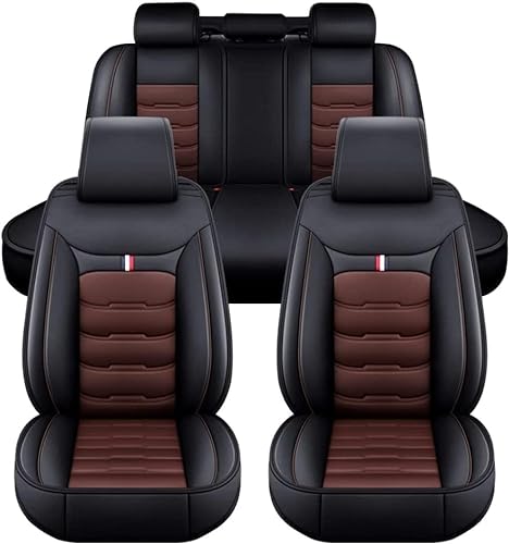 Sitzbezüge Autos für Mercedes Benz S63 S65 AMG C217 A217/SL 55 60 70 73 AMG R129/SL 55 63 65 AMG R230 R231, kompatibel mit Seitenairbag weich, bequem, atmungsaktiv, Schutz für Autositze 5 Sitze von Zzddlsm