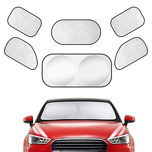 Sonnenschutz Auto Frontscheibe für Audi A3 Limousine 4 (IV) 8Y I 2020-2024, Sonnenschutz Frontscheibe Innen,Sonnenblende Vorne,Sun Visor Protectorauto frontscheibe uv-Strahlen von aGGHJK