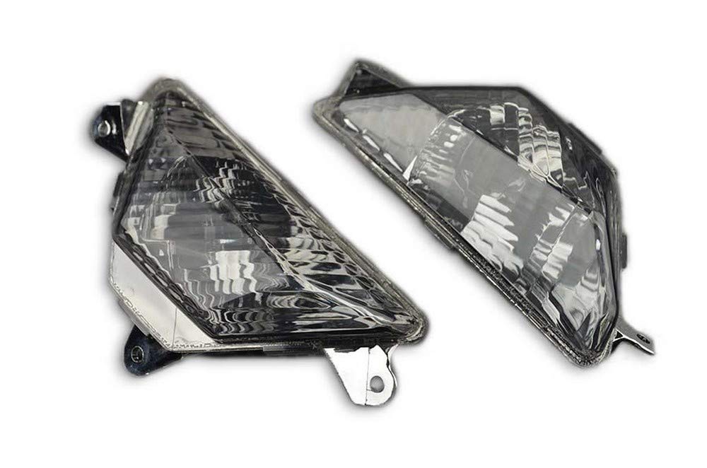 aVDB-moto LED BLINKER vorne kompatibel mit Ninja 300 2013-2017, NINJA 400, NINJA 650 2018-2020 (Smoke) von aVDB