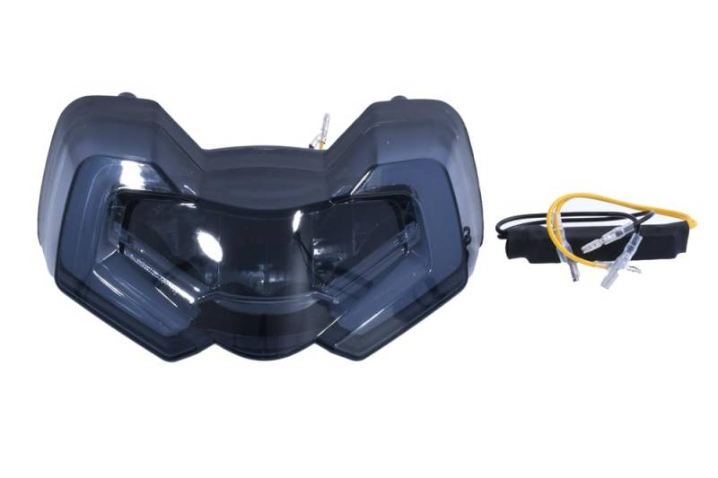 aVDB-moto LED Bremslicht kompatibel mit DUCATI MULTISTRADA V4 1A 2021-2024, MULTISTRADA V4 PIKES PEAK 2022-2024 + integriertem blinker (Getönt) von aVDB