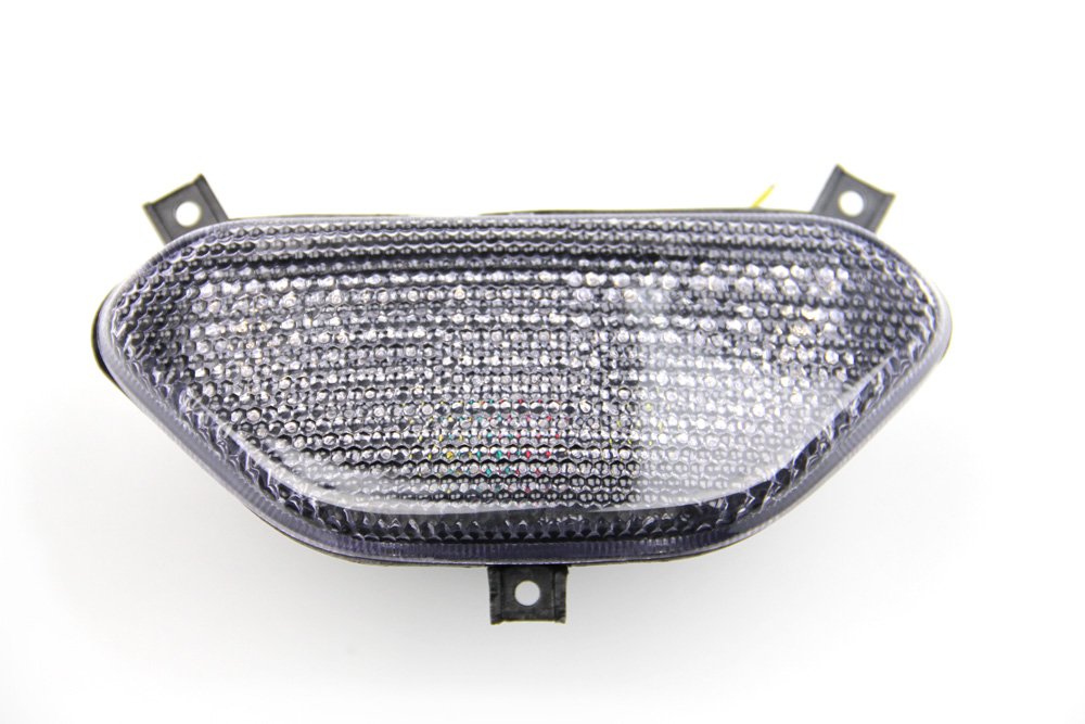 avdb-moto LED-Bremslicht mit integrierten Blinker kompatibel mit Suzuki GSF Bandit 600, 1200, 1994/2000 (Klar) von aVDB