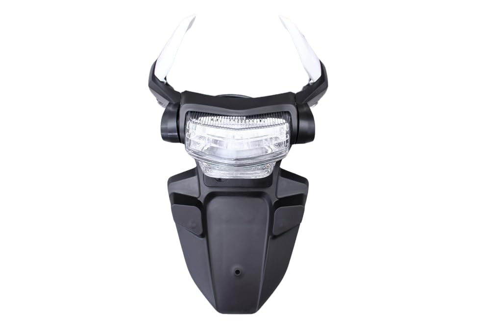 avdb-Moto Schmutzfänger/Kennzeichenhalter kompatibel mit Honda CBR 600 RR 2007-2008, CBR 600 RR 2009-2012 (Originaltyp Bremslicht) von aVDB