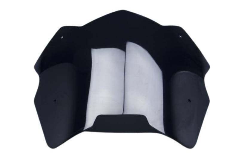 avdb-Moto Windschild/Windschutzscheibe PVC kompatibel mit Yamaha TMAX 530 / SX/DX 2017-2019, TMAX 560 / TECH MAX SJ18 2020-2021 (Schwarz) von aVDB