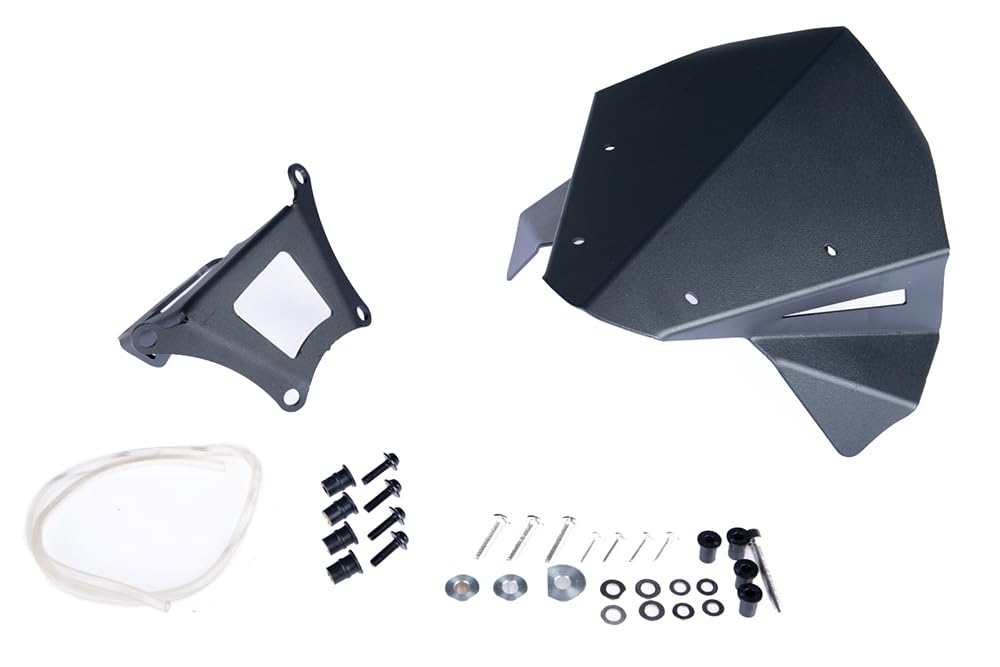 avdb-Moto Windschild/Windschutzscheibe kompatibel mit Honda CB650R CB 650 R 2019-2021, CB1000R SC80 2021-2023, CB1000R SC80 2018-2020 aus Aluminium (Rot) von aVDB