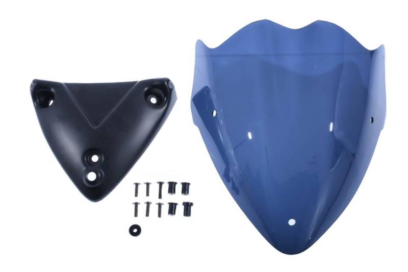 avdb-Moto Windschild/Windschutzscheibe kompatibel mit Suzuki GSXS GSX-S 750 WC50 2017-2021 Polycarbonat (Getönt Dopelte Krümmung) von aVDB