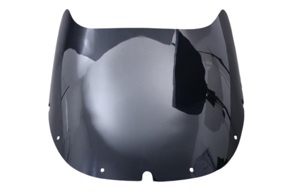 avdb-Moto Windschild/Windschutzscheibe kompatibel mit Yamaha FZR250R / FZR 250R 1989-1994 Polycarbonat (Schwarz) von aVDB