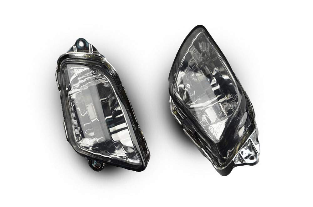 avdb-moto Paar Vorne Blinker Vordere kompatibel mit HONDA CBR 1100 XX 1100XX SC35 1997-2007 (Schwarz Getönt) von aVDB