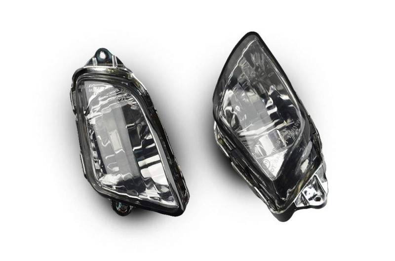 avdb-moto Paar Vorne Blinker Vordere kompatibel mit HONDA CBR 1100 XX 1100XX SC35 1997-2007 (Schwarz Getönt) von aVDB