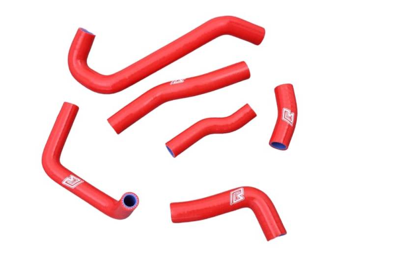 avdb-moto Wasser kühlerschlauch-Set kompatibel mit HONDA NSR 250 R MC21 1989-1993, NSR 250 R MC28 1994-1996, NSR 250 1989-1996 (Rot) von aVDB