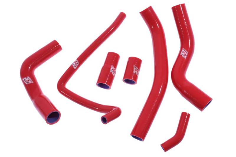 avdb-moto Wasser kühlerschlauch-Set kompatibel mit YAMAHA YZF R1 CROSS PLANE 2009-2011, YZF R1 CROSSPLANE 2012-2014 (Rot) von aVDB