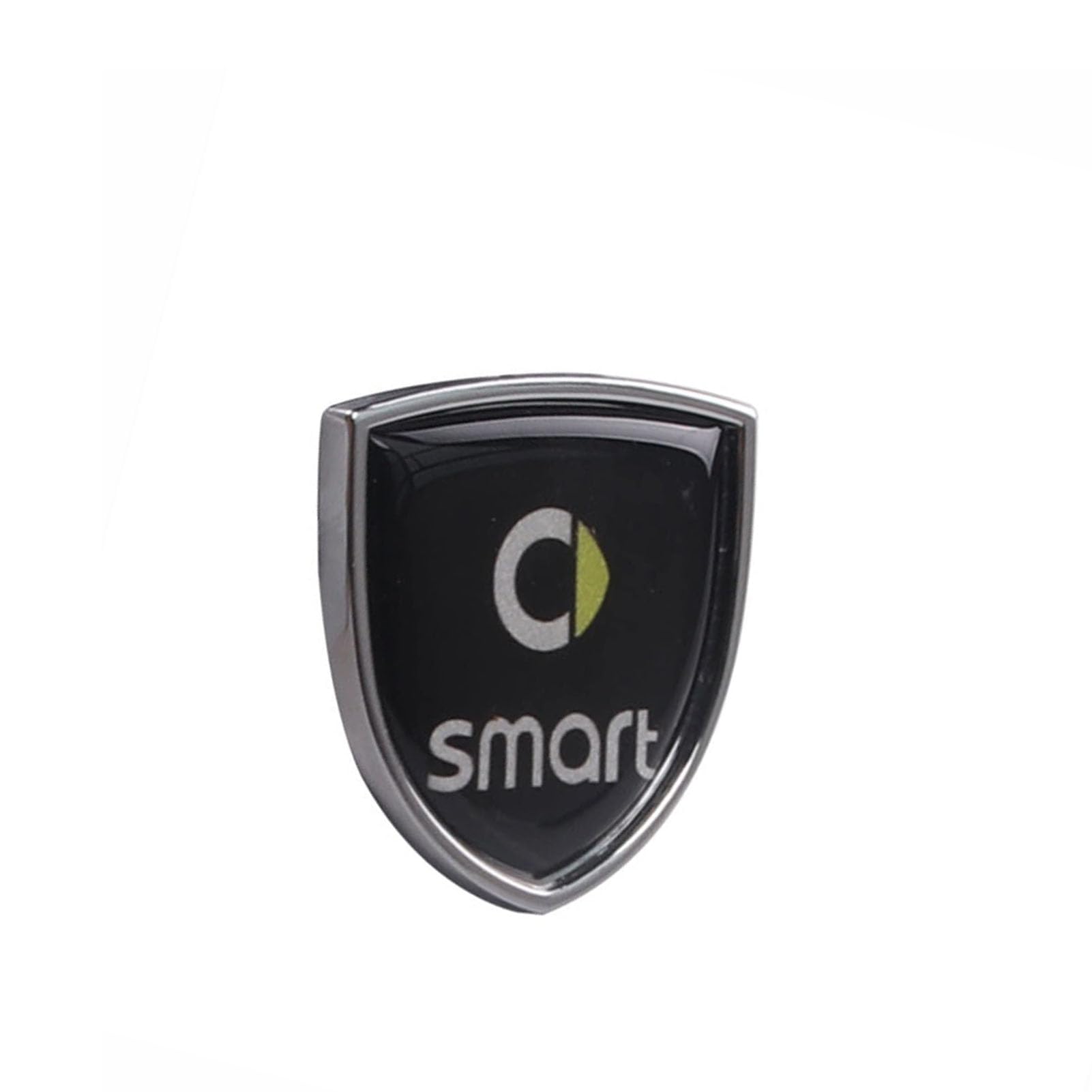 Logo Auto Emblem für Smart 450 451 453 Fortwo Forfour, Abzeichen Logo Buchstaben Wort Emblem Aufkleber, Zeichen Emblem Logo Abzeichen Sticker Abziehbilder,B von abrupt