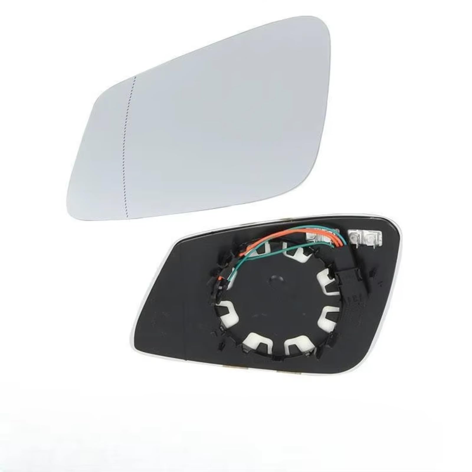 Kompatibel Mit BMW Für 2er F45 F46 2013–2023, Auto-Weitwinkel-Zubehör Für Beheiztes Spiegelglas, OEM: 51167186587, 51167186588(Left side) von abywrpagg