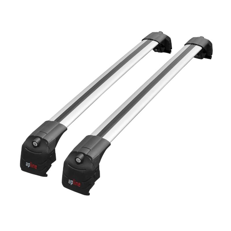 accessorypart Kompatibel mit A4 (B9) Avant 2016-2024 ACE-2 Relingträger Dachträger Auto Gepäckträger Grau Aluminium 2 Stangen von accessorypart