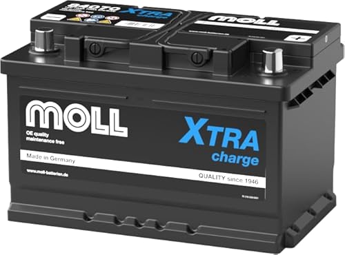 MOLL 84070 XTRA Charge Starterbatterie 12V 70Ah von accuzentrale