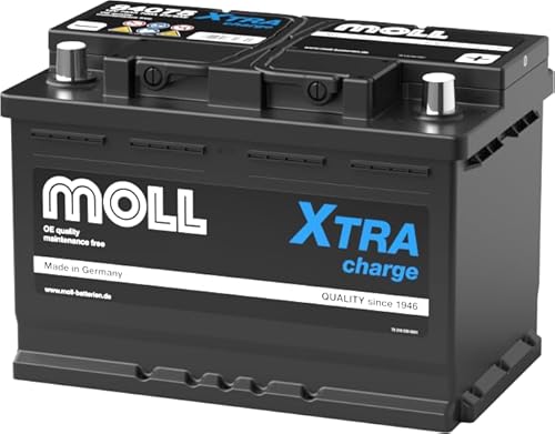 MOLL 84075 XTRA Charge Starterbatterie 12V 75Ah von accuzentrale