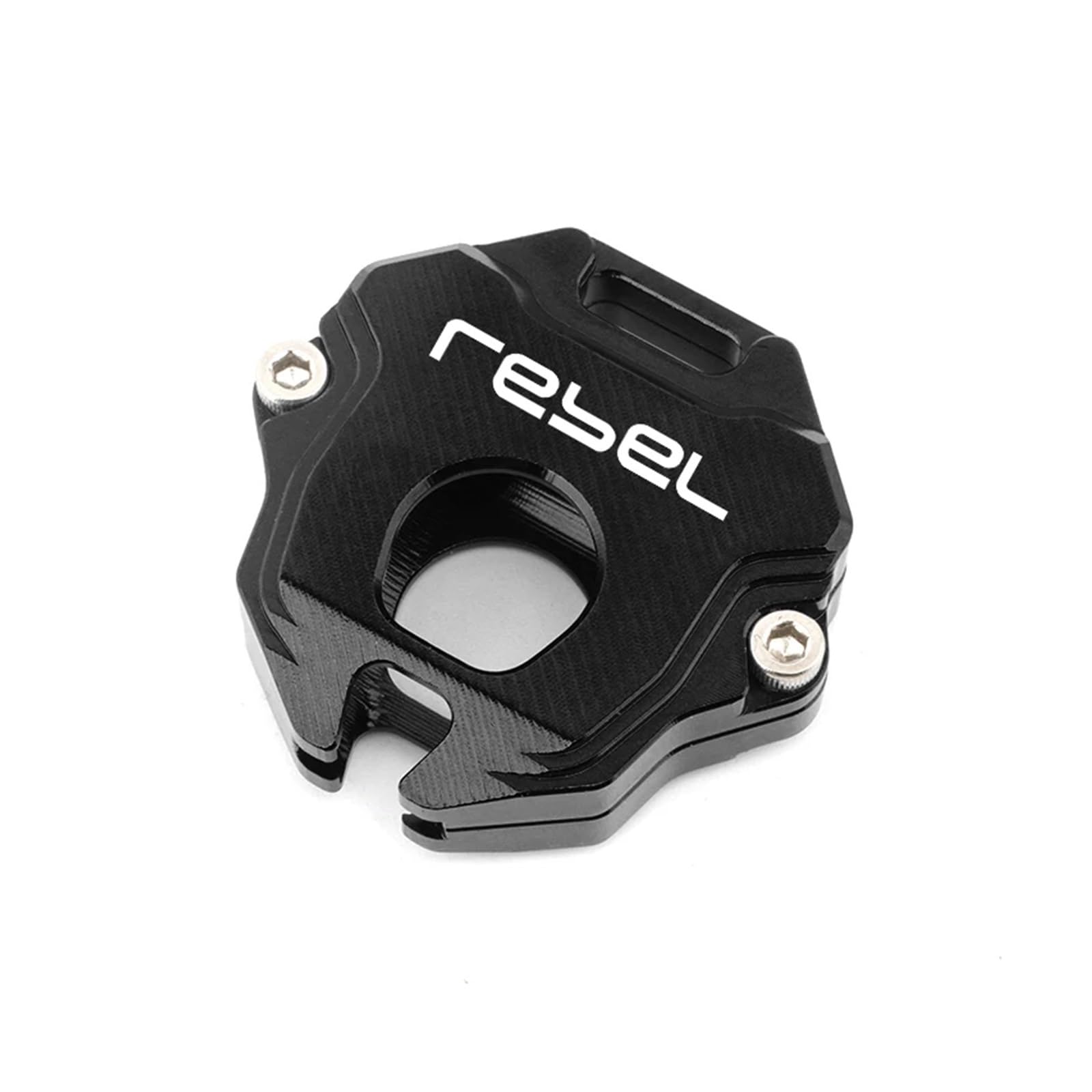 Schlüsselgehäuse für Motorräder Für Hon@&da Rebel CM1100 REBEL 1100 1100T DCT 2021 2022 2023 Motorrad-Schlüsselanhänger Mit Stickerei(Black1) von acgfifj