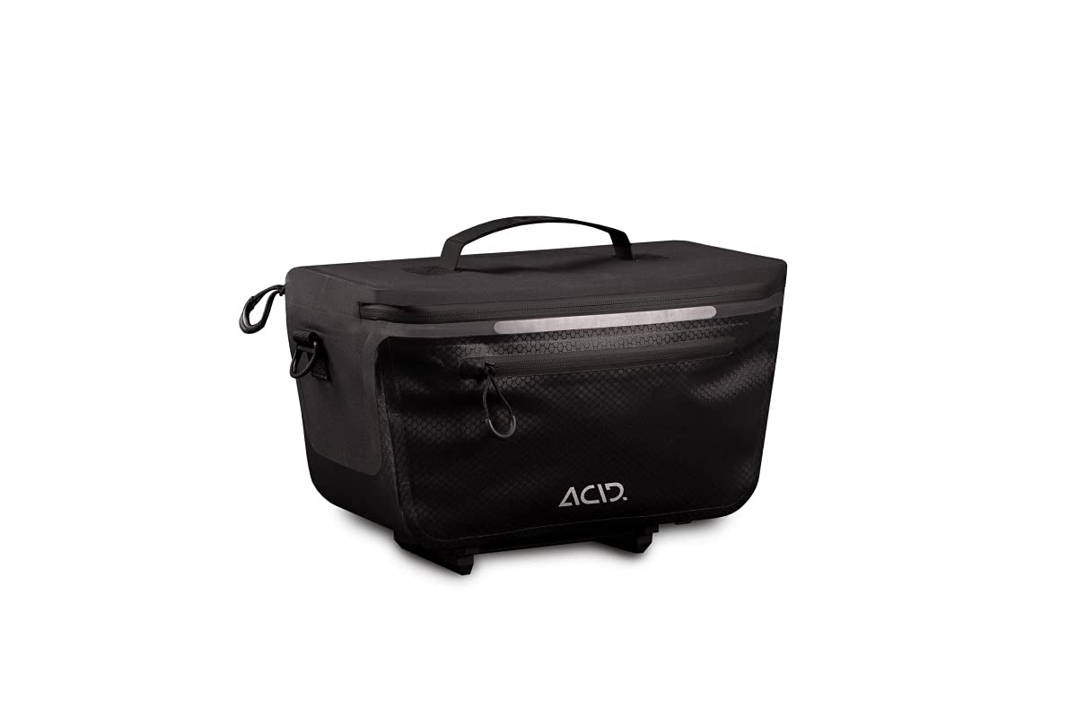 acid Trunk Pro 10 Fahrrad Gepäckträgertasche schwarz von acid